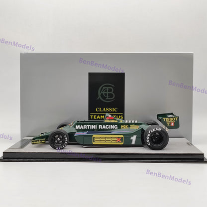 1/18 Tecnomodel Lotus 79 1979 1st Test Paul Ricard Nigel Mansell Mythos Series