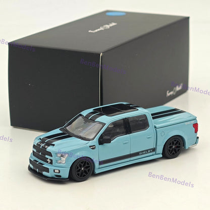 1:64 Funny Model F15 F-150 Super Snake Shelby Pickup Sport Truck Diecast