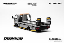 GCD SHOOM64 1/64 HINO 300 Flatbed Tow Truck DarwinPRO Maquettes en métal Cadeau d'anniversaire