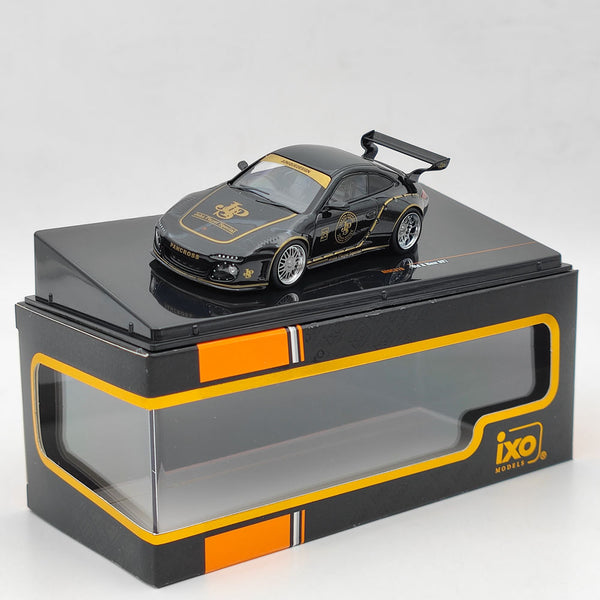 1/43 IXO PORSCHE 911 (997) JPS JOHN PLAYER SPECIAL #23 Old & New BLACK MOC319 Toys Car Gift