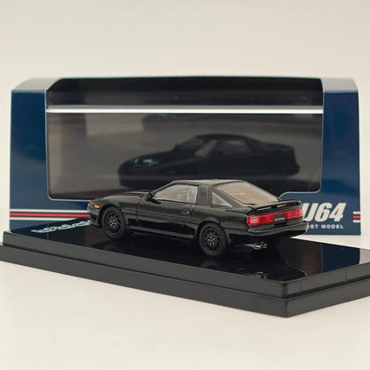 1:64 Hobby Japan SUPRA A70 3.0GT TURBO A Black alloy car model HJ642026ABK