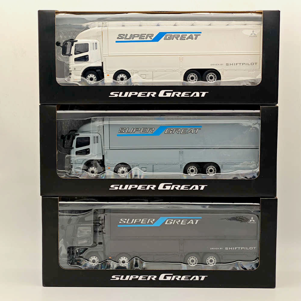 1/43 Mitsubishi Fuso Super Great Truck Diecast Models Toys Collection Gifts Miniature Hobby