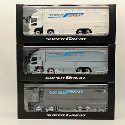 1/43 Mitsubishi Fuso Super Great Truck Diecast Models Toys Collection Gifts Miniature Hobby