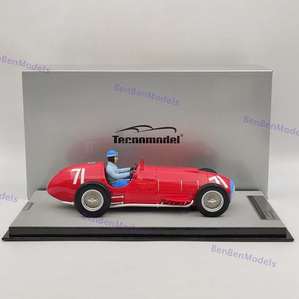 1/18 Tecnomodel Mythos Ferrari 375 F1 #71 Winner Nurburgring GP 1951 A.Ascari