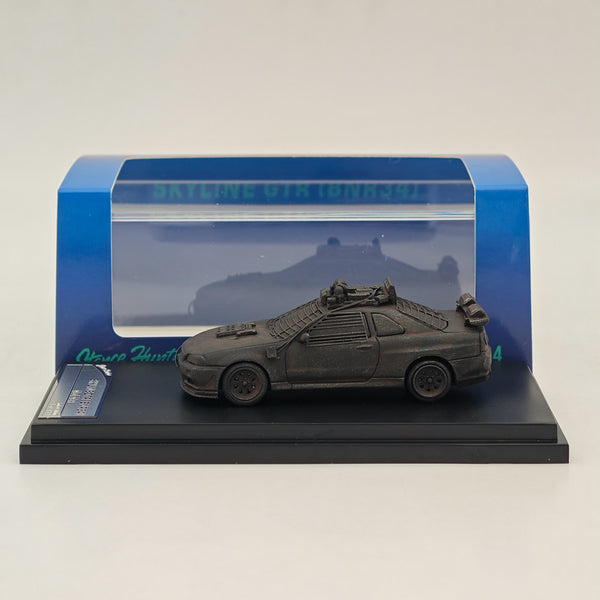 SH 1:64 Skyline GTR BNR34 Black Mad Max Figure Sports Diecast Models Car Limited Collection Atuo Toys Gift