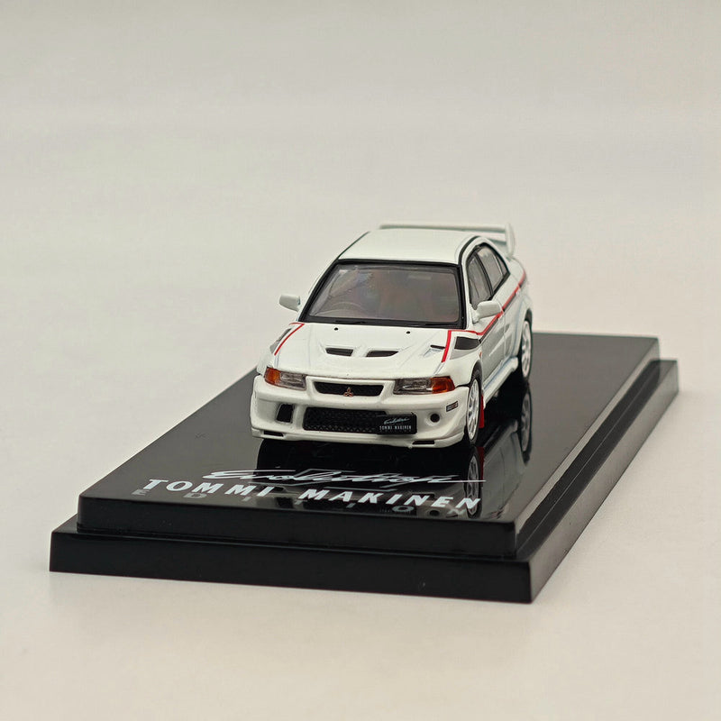 Hobby Japan 1/64 Mitsubishi Lancer GSR Evolution VI HJ642033CW Diecast White