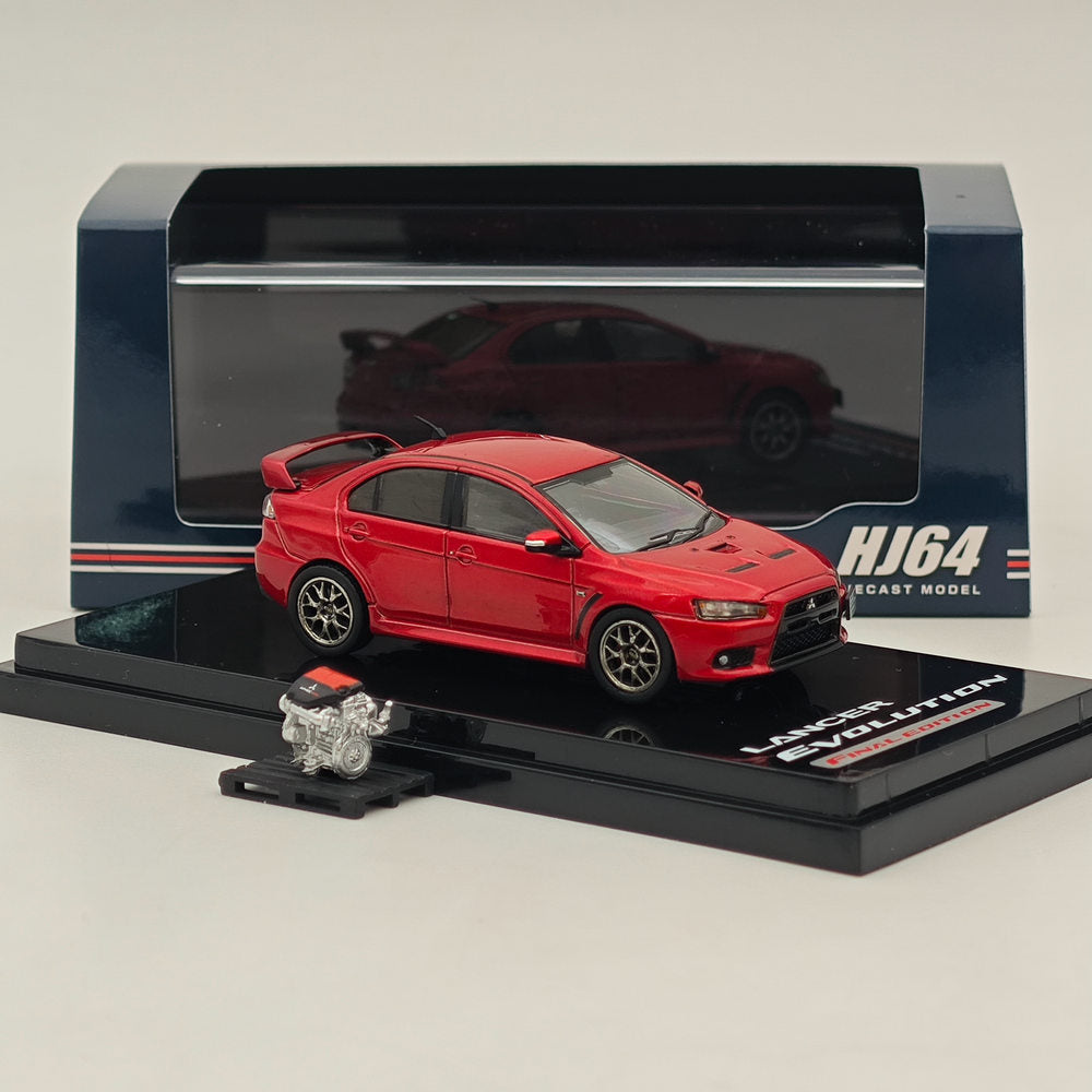 Hobby Japan 1/64 Mitsubishi Lancer Evolution X Édition Finale Rad HJ642053AR