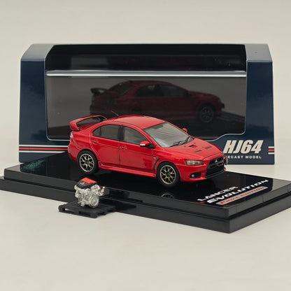 Hobby Japan 1/64 Mitsubishi Lancer Evolution X Édition Finale Rad HJ642053AR