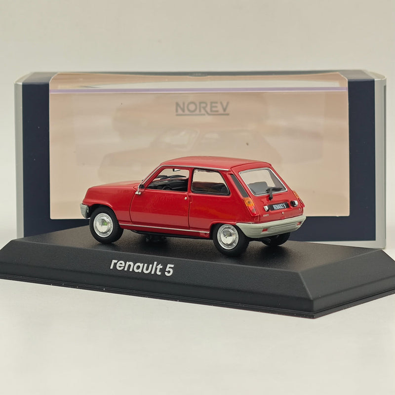 1/43 Norev Renault 5 TL Diecast Model Cars Limited Collection Red