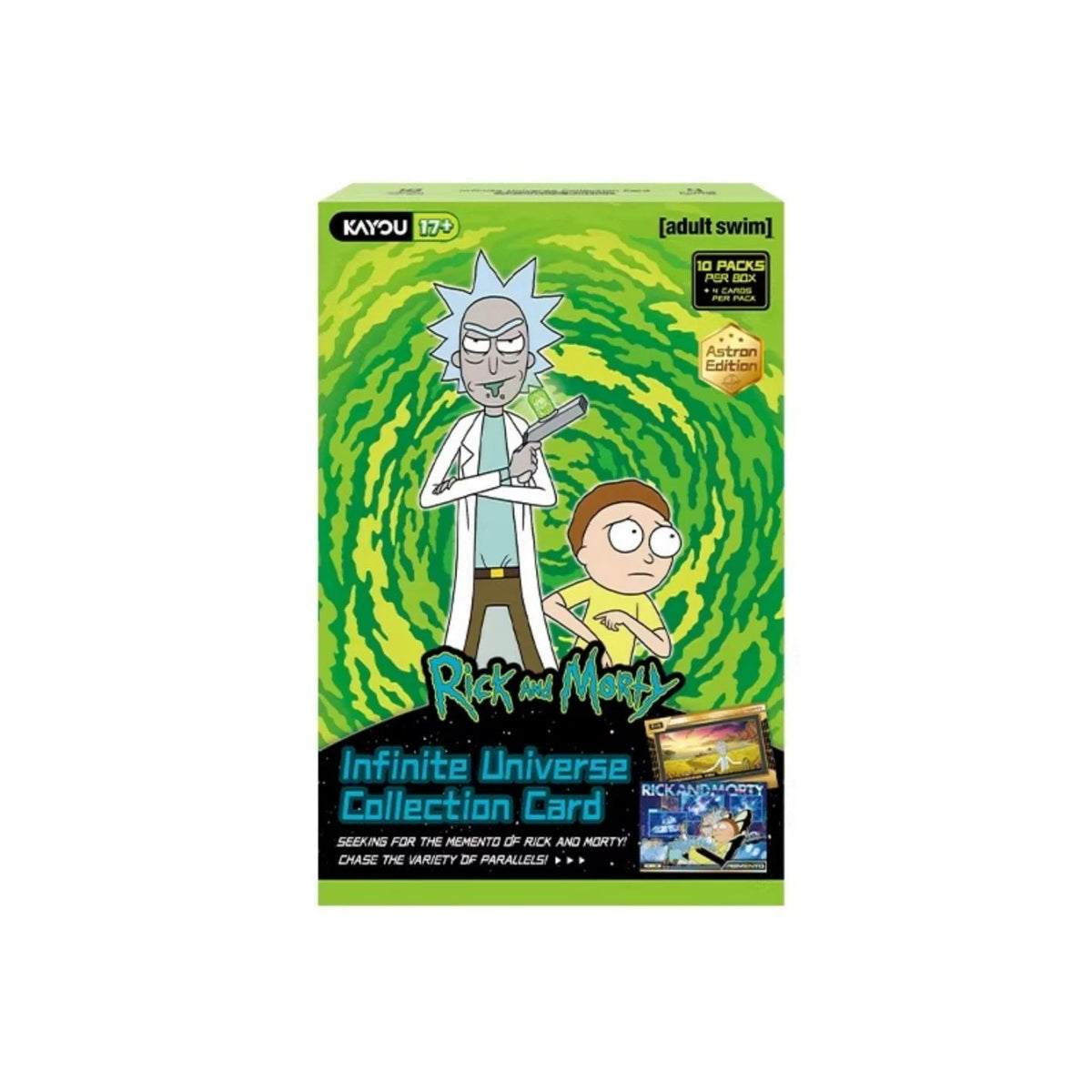 Kayou 2026 Rick and Morty Collectible Card Trading Card Booster Box Sealed