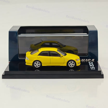 LEXUS IS 200(E10) 1999 Diecast Model Car Limited Collection Hobby Japan 1/64