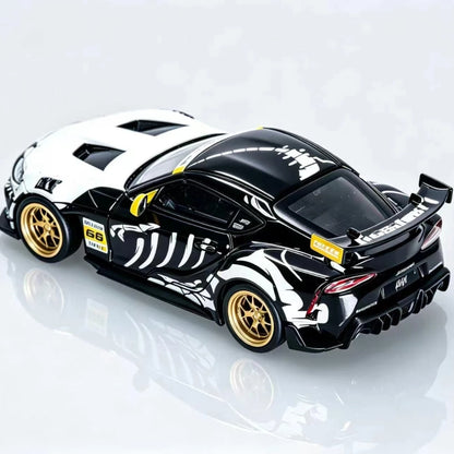 Rhino Model RM 1:64 GR Supra GT4 EVO2 Bone Dragon Paint Job Diecast Model Car Limited Collection