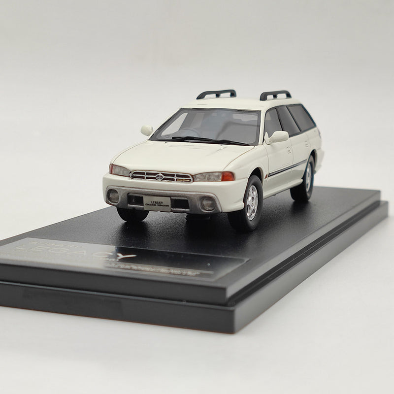 Hi-Story 1/43 Subaru Legacy Grand Wagon 1996 HS324WH Resin Models Car White Toys Gift