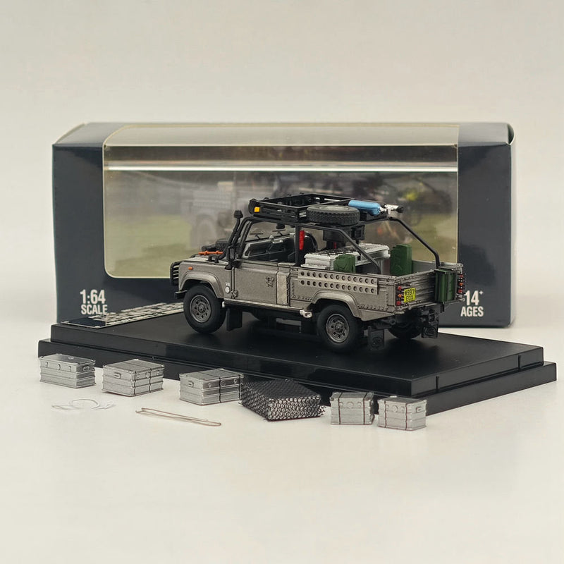 1:64 SW Land Rover Defender 110 SUV Pickup ORV Sports Diecast Models Collection