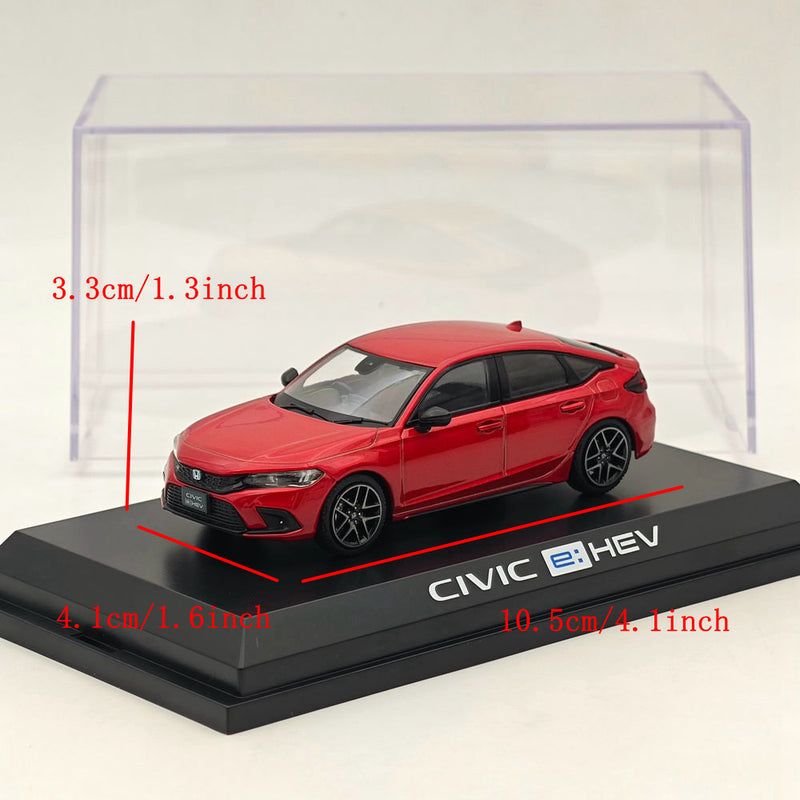 Hobby Japan 1/43 Civic Fl4 E Hev Premium Crystal Red Metallic Diecast Model Car