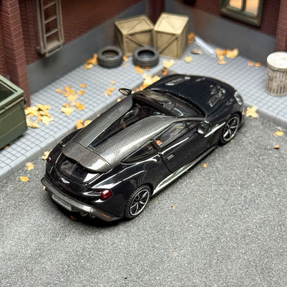 KING MODEL 1:64 Aston Martin Vanquish Zagato Shooting Brake Diecast Toys Car Model Gifts