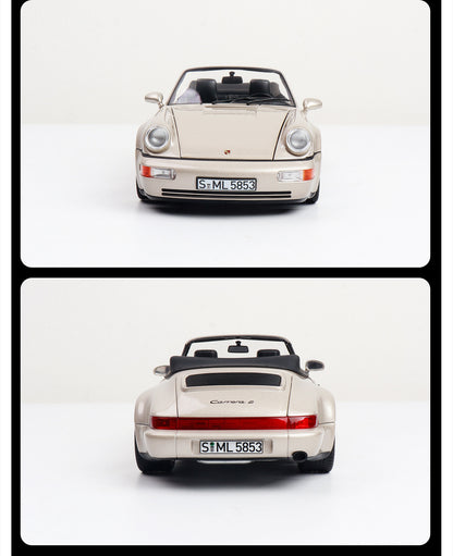 Norev 1:18 911 Speedster WTL 964 Carrera S Targa Alloy Car Model Limited Collectible