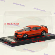 1:64 Rollin 2008 Orange Charger Muscle Sports Model Diecast Metal Car Collection