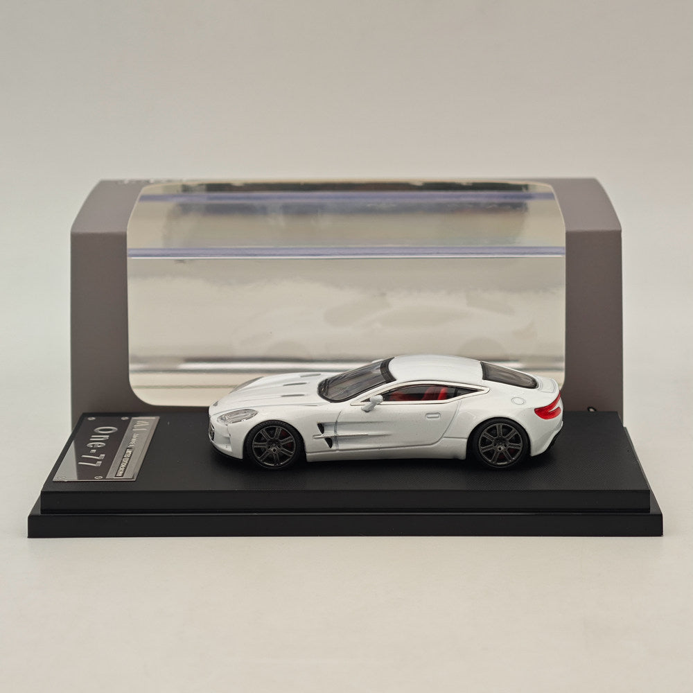 MJ 1/64 Aston Martin ONE77 Alliage Moulé Sous Pression Jouets Modèles De Voiture Miniature Hobby Collection Cadeaux Limitée 999