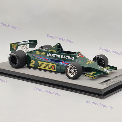 1/18 Tecnomodel Mythos Series Lotus 79 1979 ltaly GP #1 Carlos Rentemann Resin