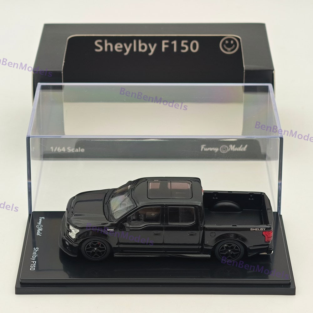 1/64 Funny SHELBY F-150 Shelby Super Snake Pickup Diecast Metal Car Limited