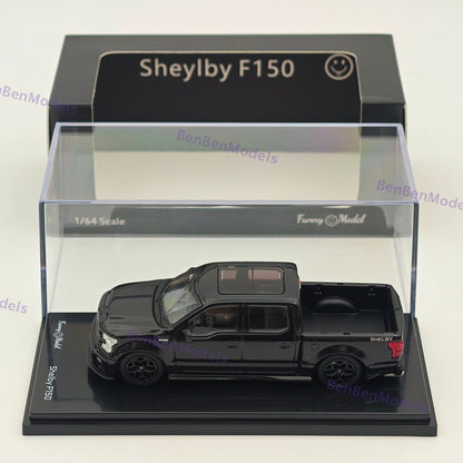 1/64 Funny SHELBY F-150 Shelby Super Snake Pickup Diecast Metal Car Limited