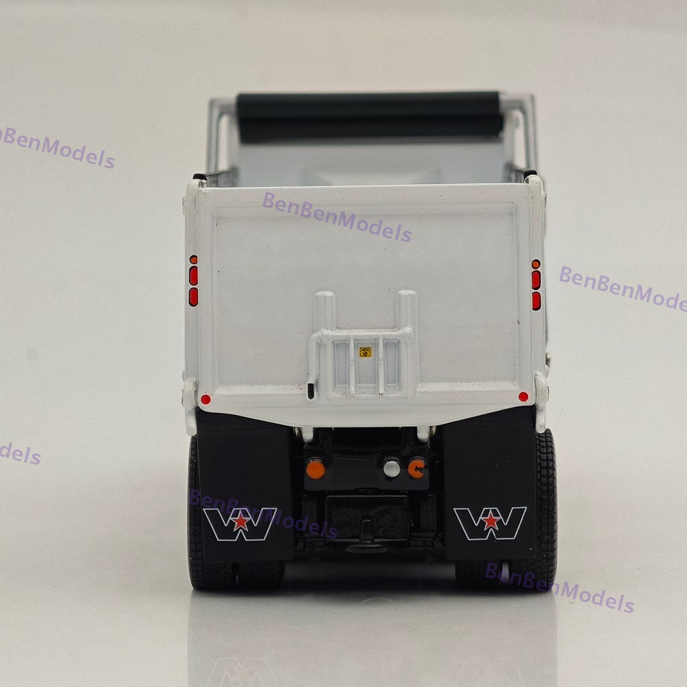 1/50 DM WESTERN STAR 4700 SB Dump Truck White Diecast Model 71034 Toy Gift