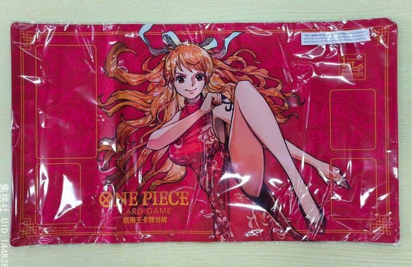 One Piece TCG Card Game Chinese Nami 1st Anniversary Exclusive Card Playmat New