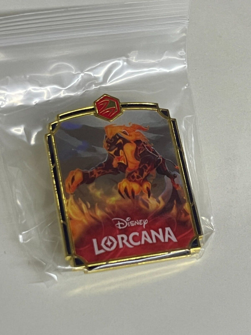 Disney Lorcana Challenge Promo Pin 3x Ariel Scar League First Season Set New