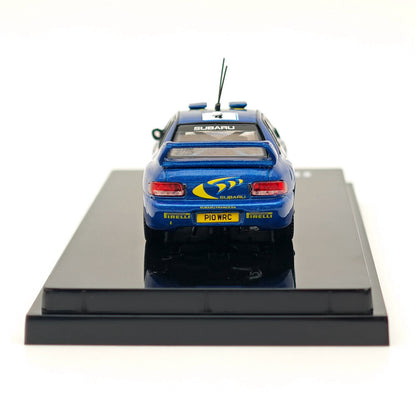 1/64 Hobby Japan SUBARU IMPREZA WRC 1997 #4 TOUR DE CORSE Blue Diecast Models