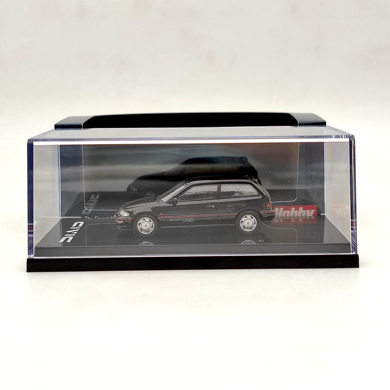 1/64 Hobby Japan Honda Civic (EF9) SiR Ⅱ HJ641031ABK Diecast Model Car Black