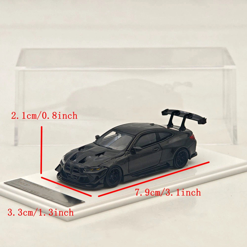 SW 1:64 M4 AD~O KITS Full Carbon Texture Black 2026 TMCS Limited Diecast