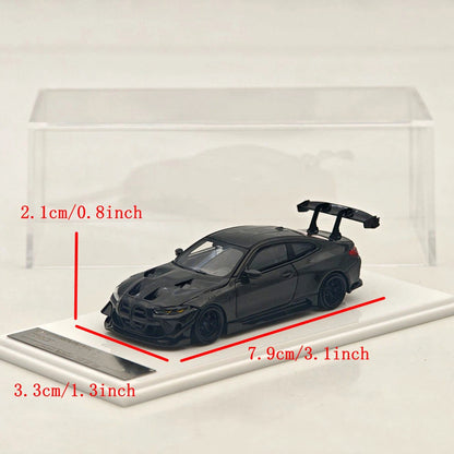 SW 1:64 M4 AD~O KITS Full Carbon Texture Black 2026 TMCS Limited Diecast