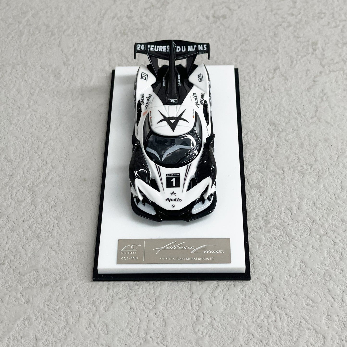 SmallcarsART 1:64 for Apollo IE Racing Version Alloy Die - cast Model Sun God Series Gifts