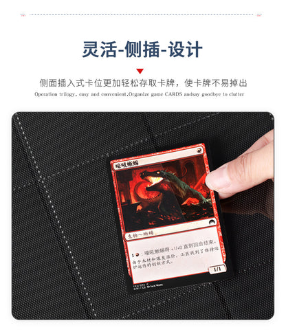 Elastic Band 9 Pocket Card Album Large Capacity 360 Slots PP Card Holder Book for Sports & TCG Collectible Trading Cards