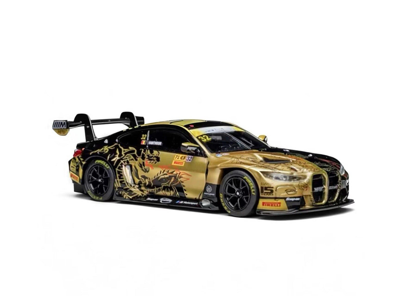 Lurker 1:64 BMW M4 GT3 Racing Car Racing Edition Diecast Toys Car Model Gifts