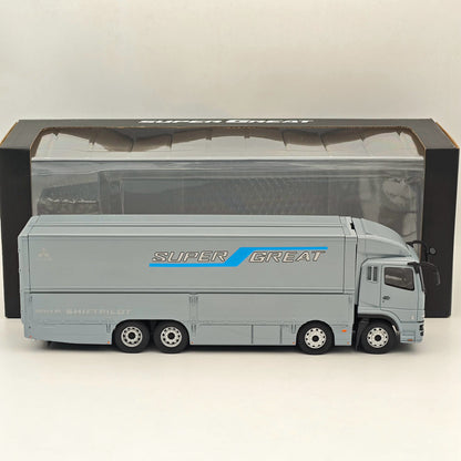 1/43 Mitsubishi Fuso Super Great Truck Diecast Models Toys Collection Gifts Miniature Hobby