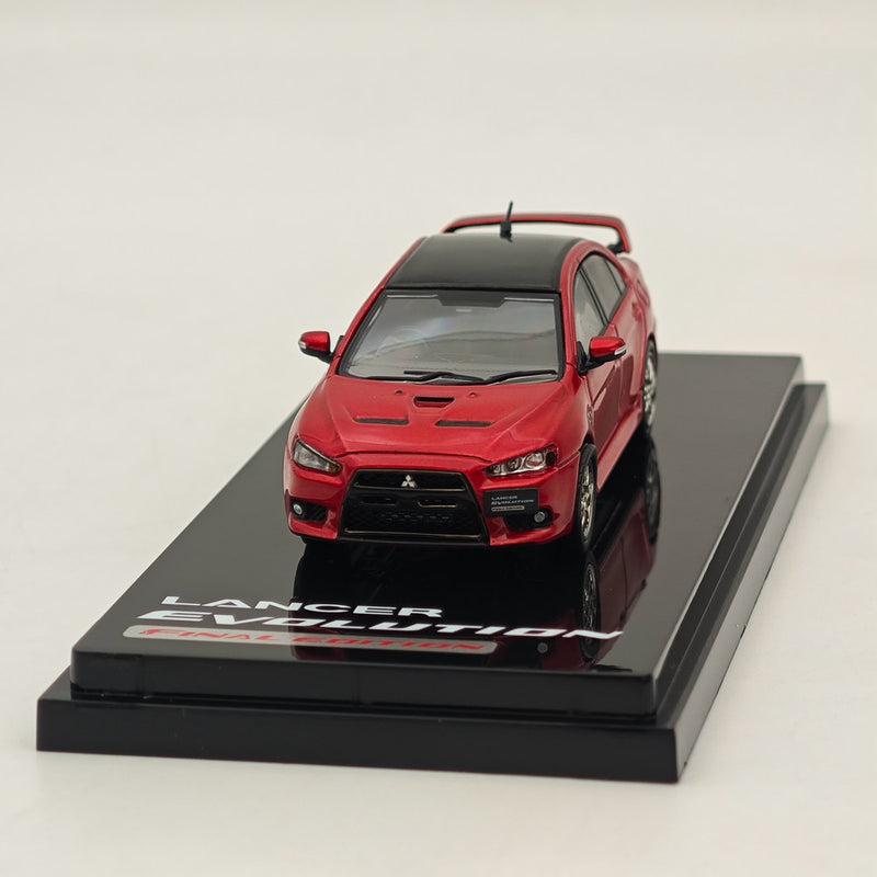 Hobby Japan 1/64 Mitsubishi Lancer Evolution X Final Edition Red HJ642053CR