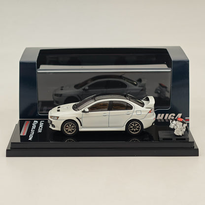 Hobby Japan 1/64 Mitsubishi Lancer Evolution X Final Edition White HJ642053CWP In Stock - US