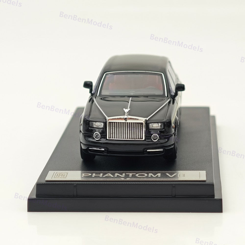 1:64 SW Rolls-Royce Phantom VII 7 Luxury Sedan Sports Model Diecast Metal Car