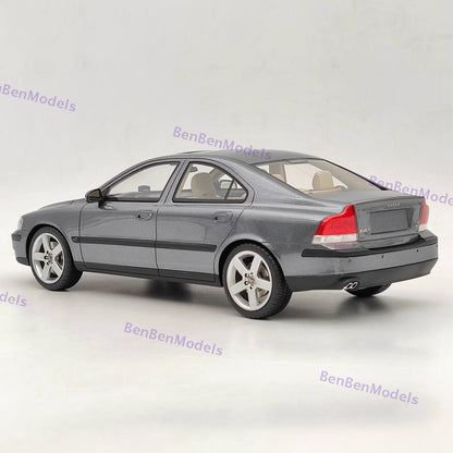 DNA Collectibles 1/18 Volvo S60 R 2003 DNA000107 Resin Model Car Grey Metallic