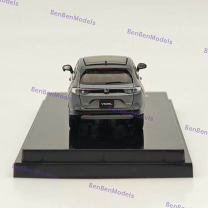 1/64 Hobby Japan VEZEL e: HEV PLaY Meteoroid Gray Metallic Diecast HJ642071GM