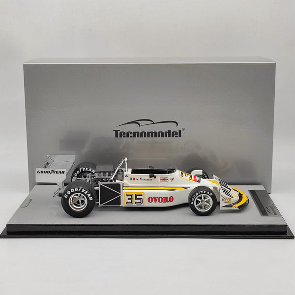 1/18 Tecno Mythos Series March Ford 761 OVORO #35 1976 Swedish GP TM18-222E Red Resin Model Cars Limited Collection