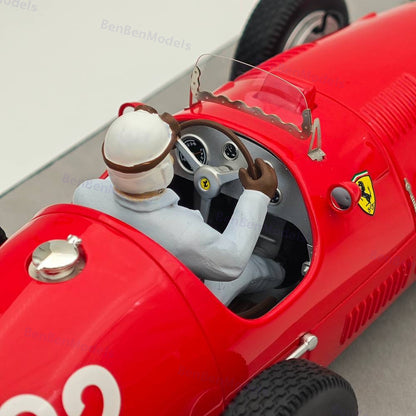Tecno 1/18 Ferrari 500 F2 Mythos Gp Nurburgring N.Farina 1952 #102 TMD18-66D