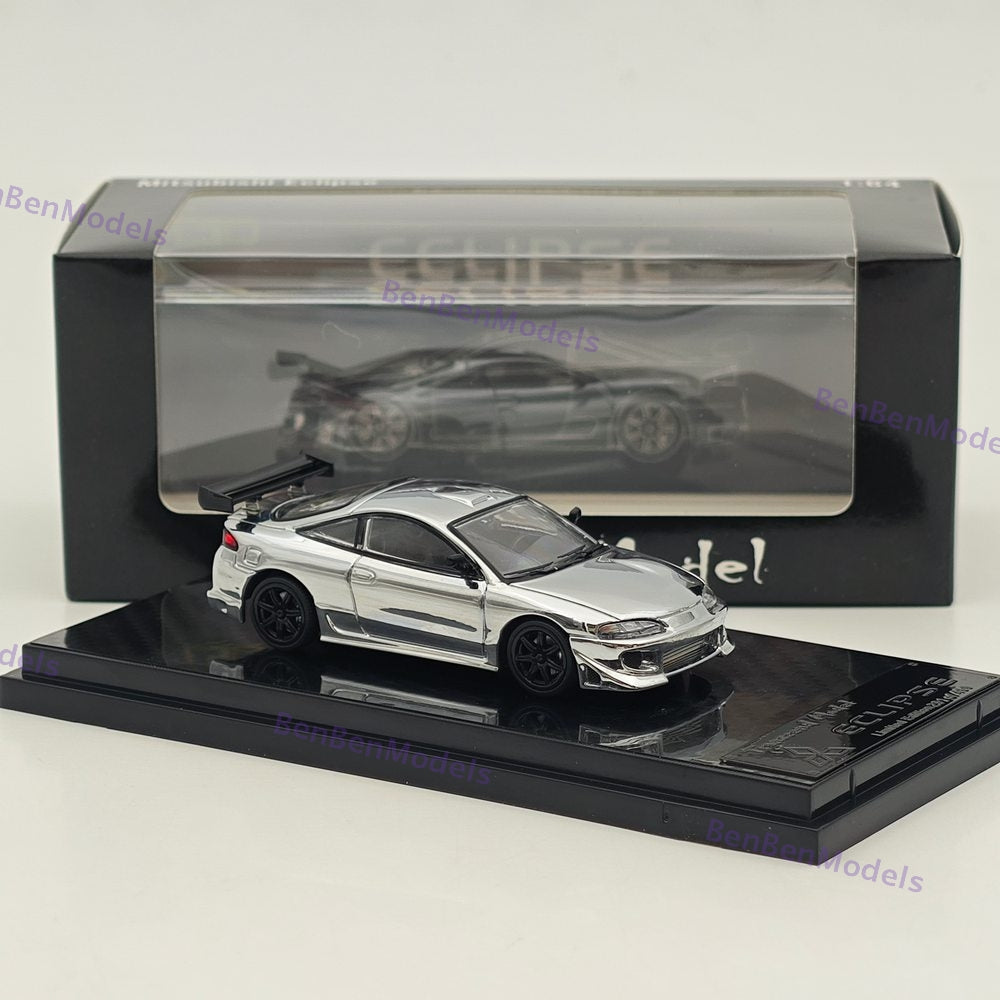 1:64 Transcend Mitsubishi 1995 Eclipse GS FNF Sports Model Diecast Model Car