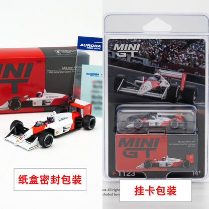 Elton Serena MCLUNE MP4 99t TG184 Minigt 1:64 F1 Racing Model