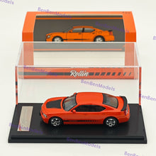1:64 Rollin 2008 Orange Charger Muscle Sports Model Diecast Metal Car Collection