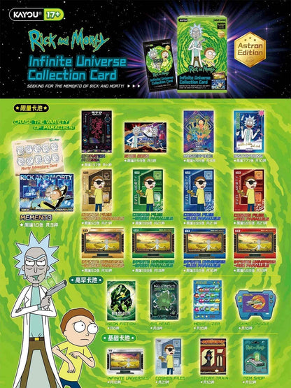 Kayou 2026 Rick and Morty Collectible Card Trading Card Booster Box Sealed