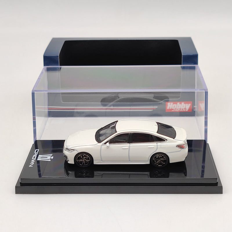 1/64 Hobby Japan Toyota CROWN 2.0 RS Limited White HJ642009GW Diecast Model Toys Gift