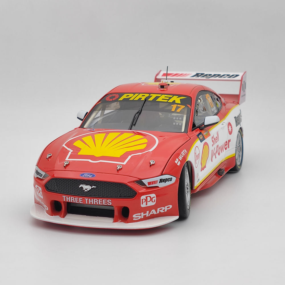 1/18 Authentic Shell V-Power Racing Team #17 Ford GT Mustang 2019 McLaughlin's Diecast Models Car Limited Collection Toys Gift